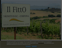 Tablet Screenshot of podereilfitto.com